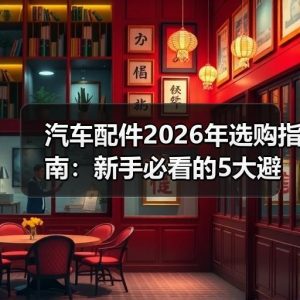 汽车配件2026年选购指南：新手必看的5大避坑技巧与适配方案