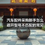 汽车配件采购新手怎么避开型号不匹配的常见坑