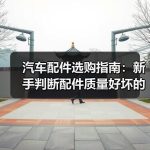 汽车配件选购指南：新手判断配件质量好坏的5个实用方法